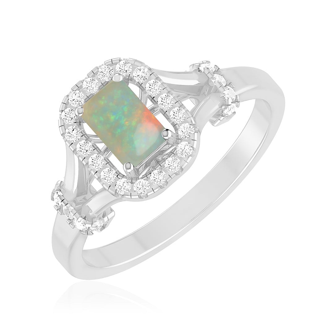 Twisted Split Shank Ring | Sterling Silver Birthstone Ring | Genuine Gemstone Studded Ring | Personalized Promise Ring | Gift for Her