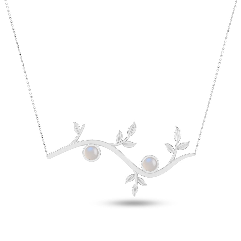 Cross Pendant Necklace | Sterling Silver Birthstone Necklace | Adjustable Chain | 15 Gemstone Choices | Personalized Gemstone Pendant