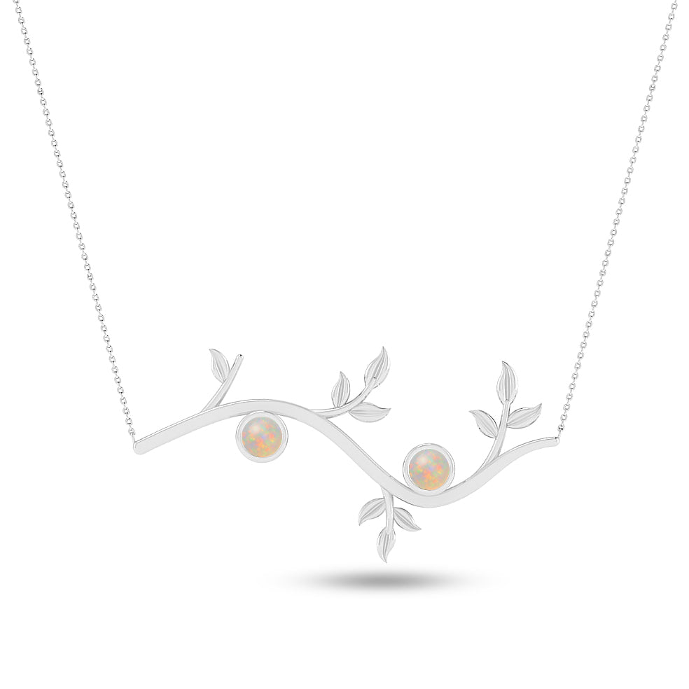 Cross Pendant Necklace | Sterling Silver Birthstone Necklace | Adjustable Chain | 15 Gemstone Choices | Personalized Gemstone Pendant