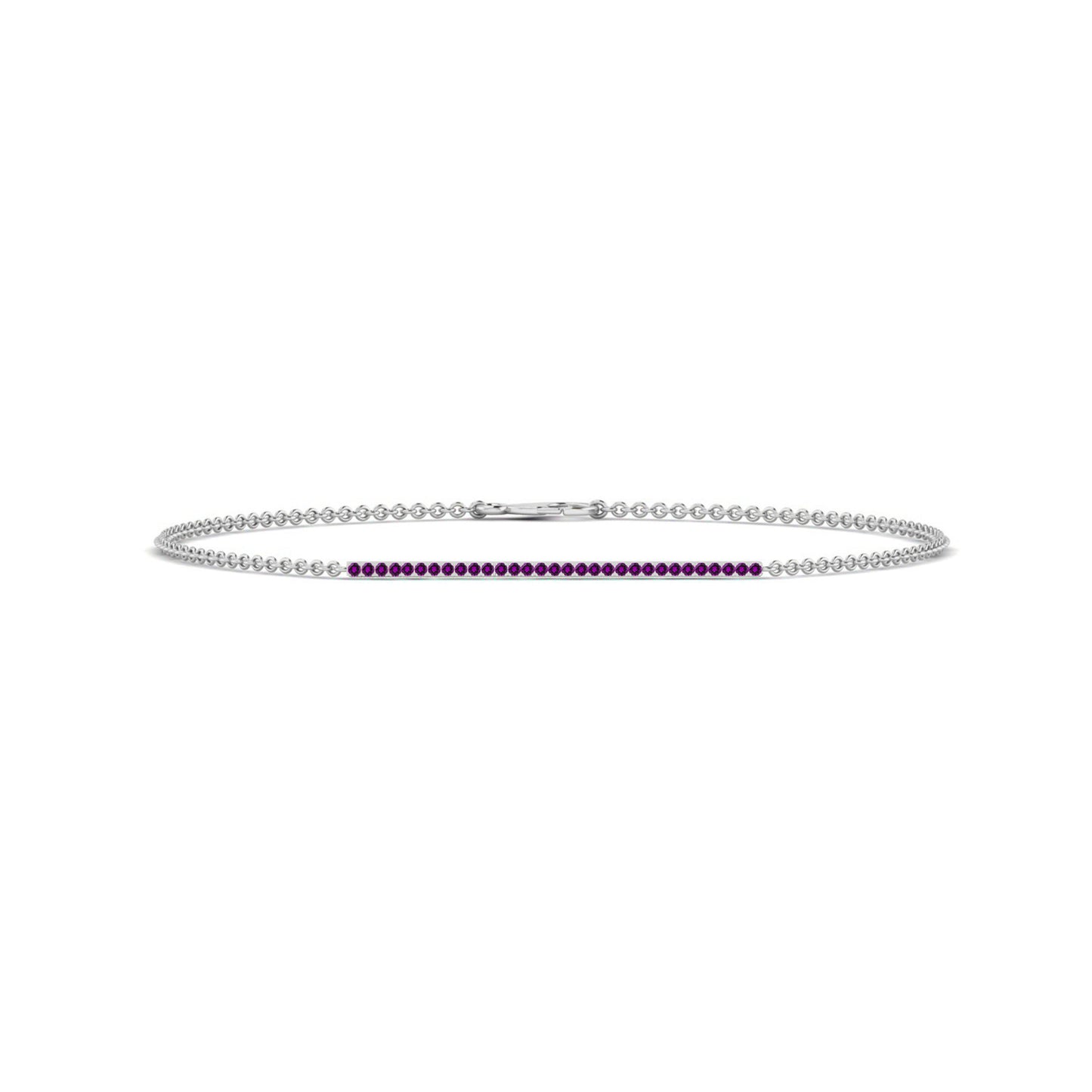 Infinity Bracelet | Sterling Silver Birthstone Bracelet | Adjustable Chain | 15 Gemstone Choices | Personalized Gemstone Bracelet Floral Vine Bracelet Canter piece