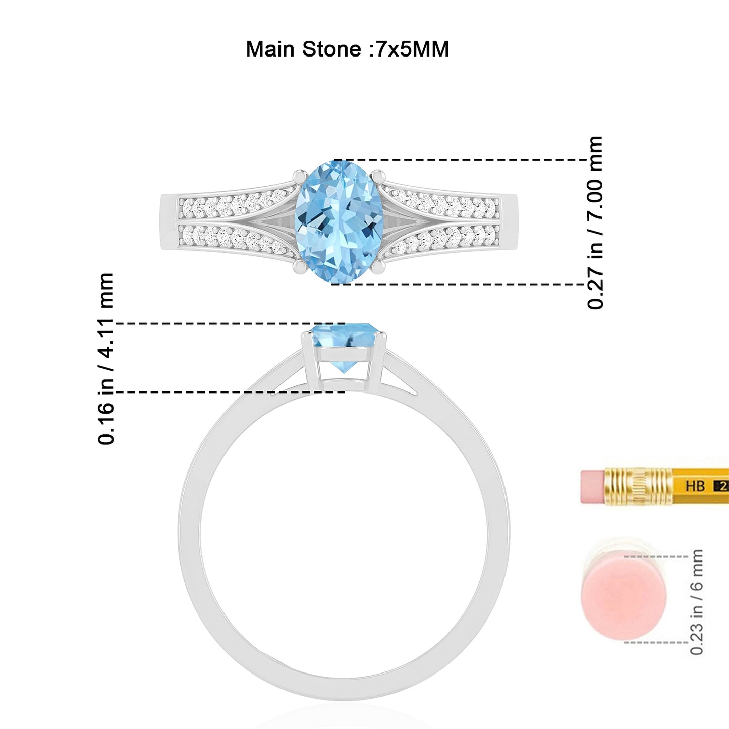 Infinity Knot Solitaire Ring | Sterling Silver Birthstone Ring | Genuine Gemstone Studded Ring | Personalized Promise Ring | Gift for Her