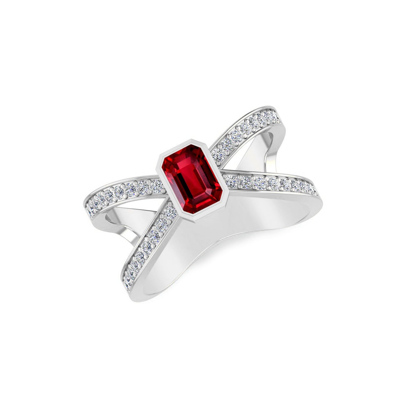 Sterling Silver Birthstone Ring | Genuine Gemstone & Diamond Studded Ring | Personalized Promise Ring | Gift for Her