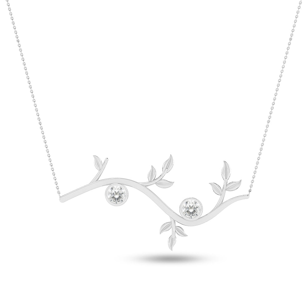 Cross Pendant Necklace | Sterling Silver Birthstone Necklace | Adjustable Chain | 15 Gemstone Choices | Personalized Gemstone Pendant