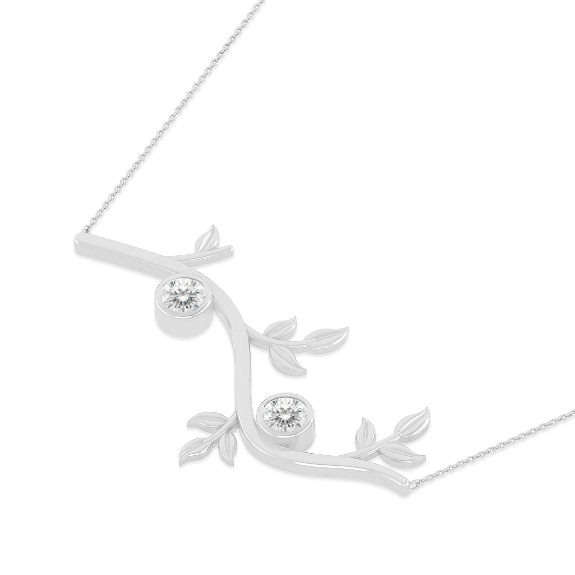 Cross Pendant Necklace | Sterling Silver Birthstone Necklace | Adjustable Chain | 15 Gemstone Choices | Personalized Gemstone Pendant