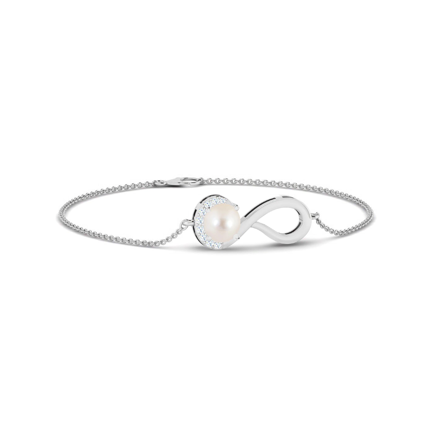 Infinity Bracelet | Sterling Silver Birthstone Bracelet | Adjustable Chain | 15 Gemstone Choices | Personalized Gemstone Bracelet Floral Vine Bracelet Canter piece