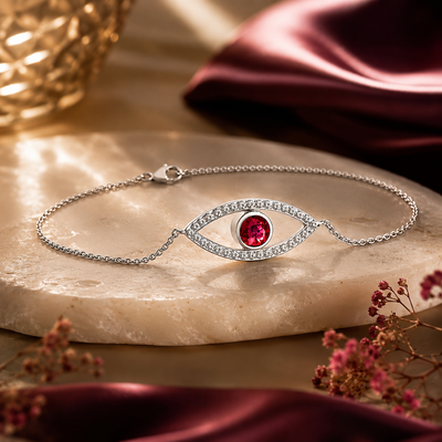 Evil Eye Crystal Bracelet